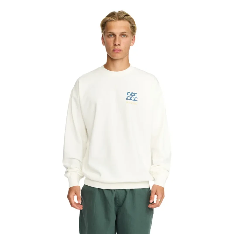 Image of Revolution Round neck sweatshirt Revolution Blanc Male S