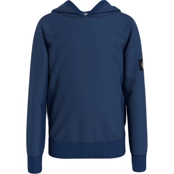 Image of Calvin Klein Jeans Calvin Klein Badge Hoodie - Naval Blue C5G