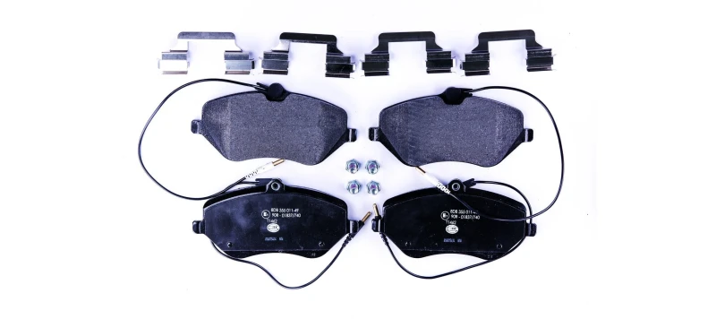 Image of HELLA Brake pad set HELLA 8DB 355 011-491