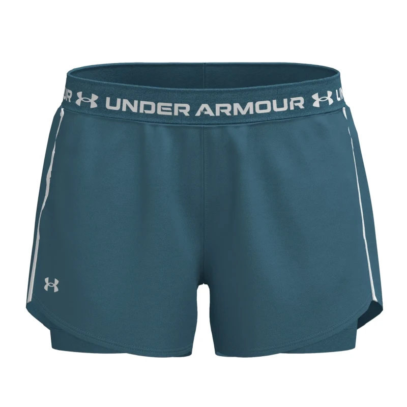 Image of Womens shorts Under Armour Tech Play Up Bleu Female XS