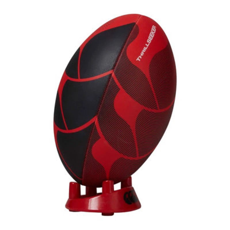 Image of Canterbury Thrillseeker Rugby Ball Red/black (5)