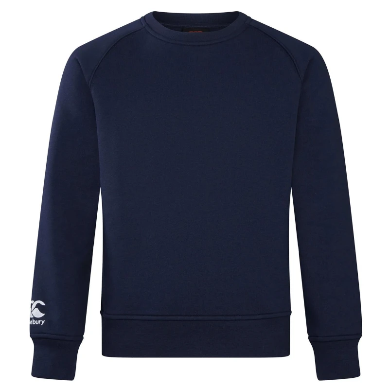 Image of Canterbury Canterbury Men Club Crew Neck Sweatshirt in Navy Size: X-Small Navy XS Male 5063806444664