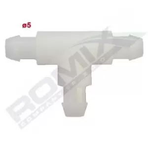 Image of ROMIX Hose Fitting C70129 PEUGEOT,CITROEN,206 Schragheck (2A/C),206 CC (2D),207 (WA_, WC_),207 CC (WD_),BOXER Kasten,307 CC (3B),307 SW (3H)