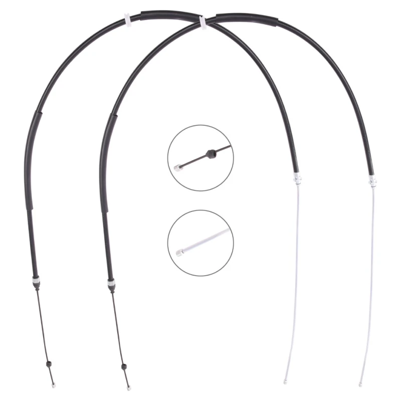 Image of RIDEX 124C1087 Brake Cable Rear, 1883/1062+1883/1062mm Cable,parking brake (124)