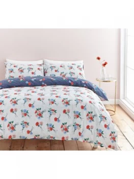 image of Cath Kidston Saltwick 100 percent Cotton 200 Thread Count Duvet Cover Set