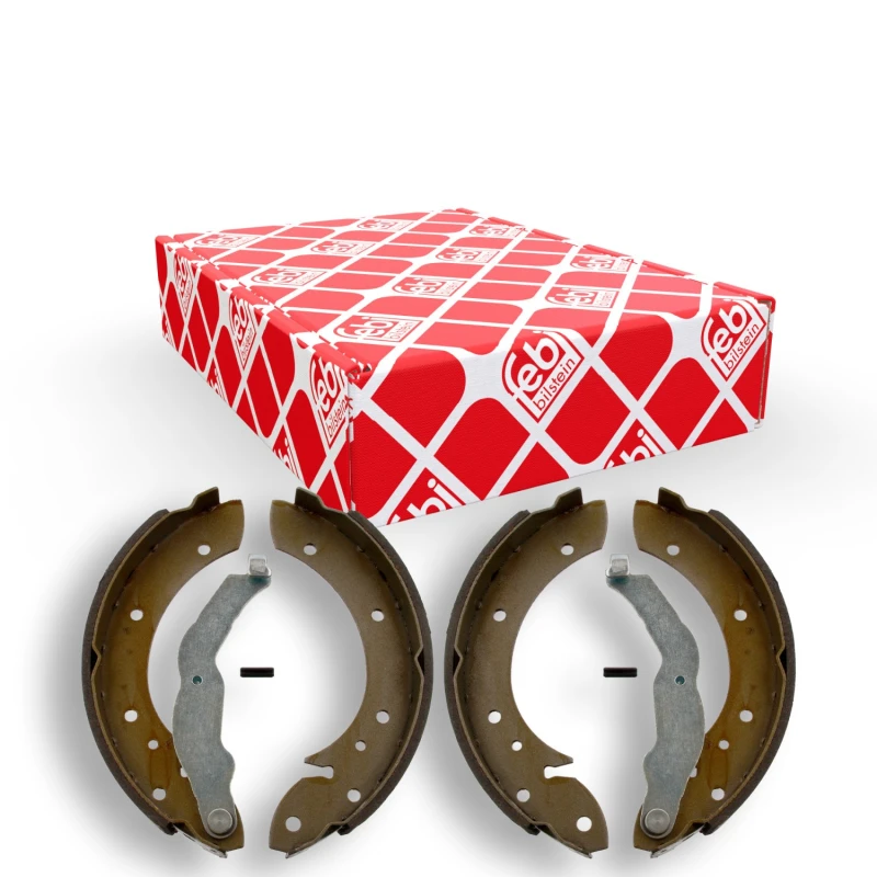 Image of FEBI BILSTEIN 01019 Brake Shoes Rear Axle, Ø: 229mm Brake Shoe Set (70)