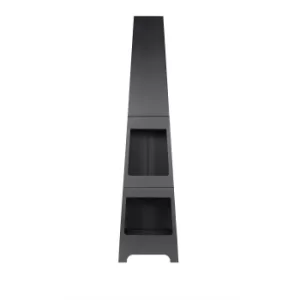 Image of Malmo Steel Chimenea With Log Store