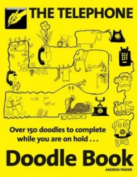 Image of The Telephone Doodle Book by Andrew Pinder Paperback
