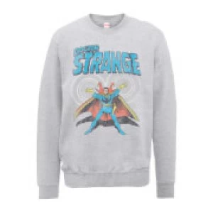 Image of Marvel Doctor Strange Energy Mens Grey Sweatshirt - XXL - Grey