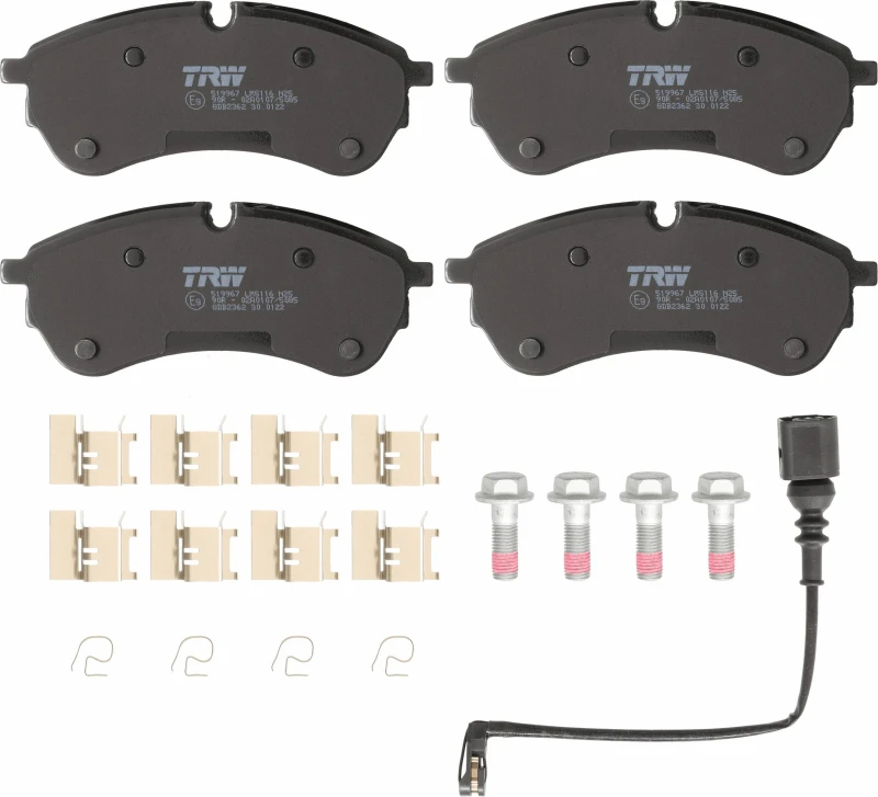 Image of Brake pad set TRW GDB2362