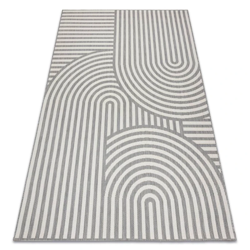 Image of RugsX Flat Rug in Grey Size: 120cm x 170cm Grey Unisex 120cm x 170 cm