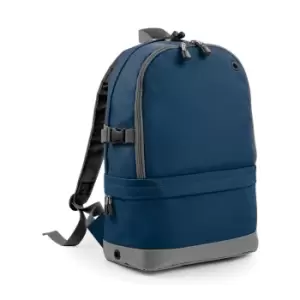 Image of BagBase Backpack / Rucksack Bag (18 Litres Laptop Up To 15.6 Inch) (One Size) (French Navy)