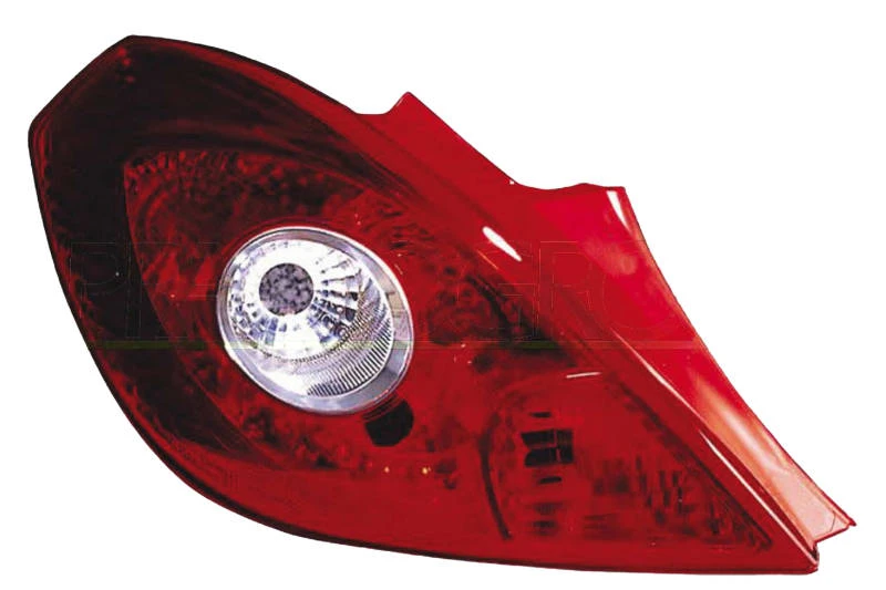 Image of PRASCO OP0344154 Rear light TYC without bulb holder, Left Combination Rearlight (391)