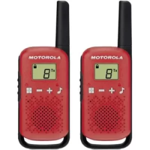 image of Motorola Solutions TALKABOUT T42 rot PMR handheld transceiver 2 Piece set