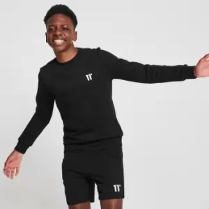 Image of Junior Core Sweatshirt Small Logo - Black - 12-13 Years