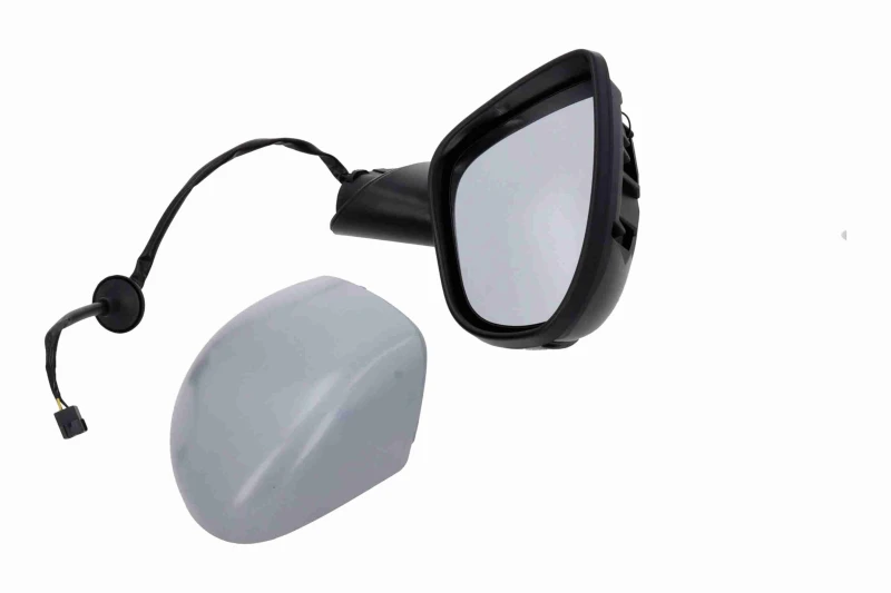 Image of VEMO V40-69-0138 Wing mirror Original VEMO Quality Right, Electric, Heatable, primed Outside Mirror (50)