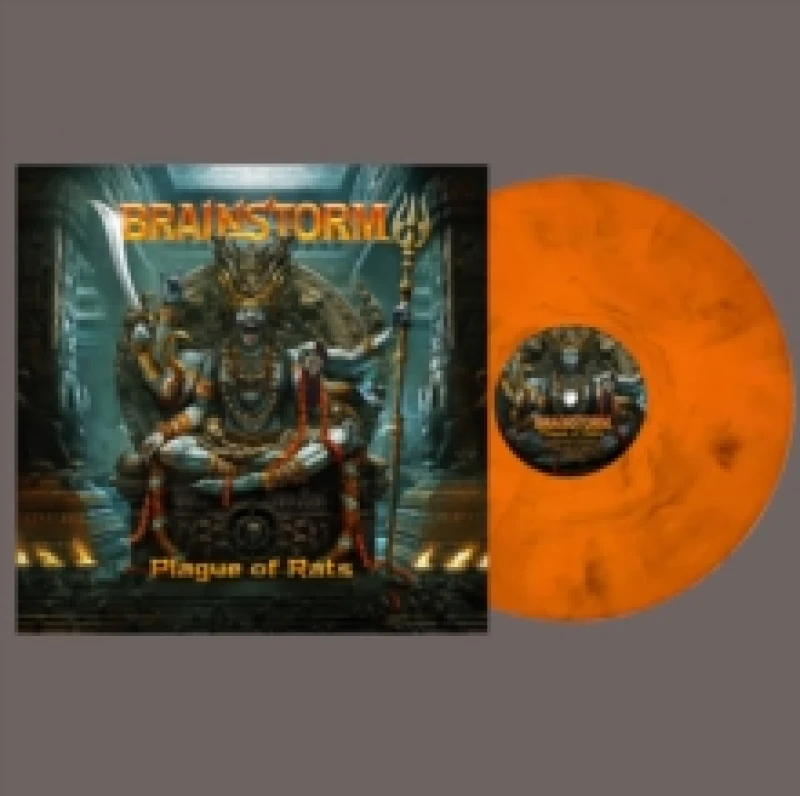 Image of Brainstorm Plague of Rats LP multicolor Onesize Unisex