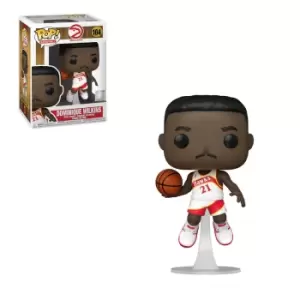 image of NBA Legends Atlanta Hawks Dominique Wilkins Funko Pop! Vinyl