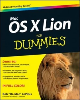 Image of Mac Os X Lion for Dummies by Bob Levitus Paperback