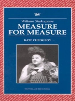Image of Measure for Measure William Shakespeare by Kate Chedgzoy Paperback