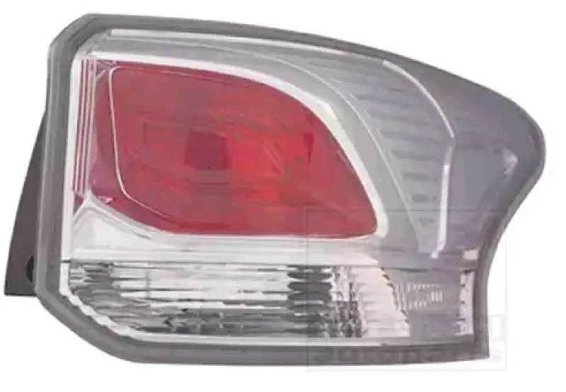 Image of VAN WEZEL 3274932 Rear light without bulb holder, Right Combination Rearlight (391)