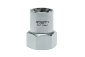 image of Teng Tools ST12319 1/2" Drive - Stud Extractor Socket - 19mm