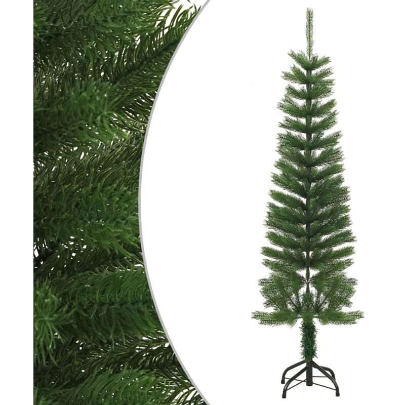 Image of VIDAXL Vidaxl - Artificial Slim Christmas Tree with Stand 150cm pe 8720287021148