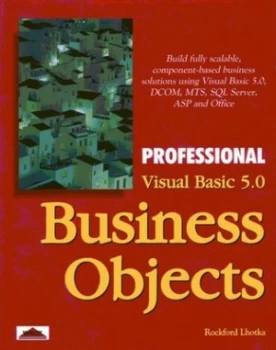 Image of Professional Visual Basic 5.0 Business Objects by Rockford Lhotka Hardback