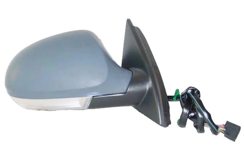 Image of PRASCO VG0547333P Wing mirror Right, Electric, Electronically foldable, primed Outside Mirror (50)