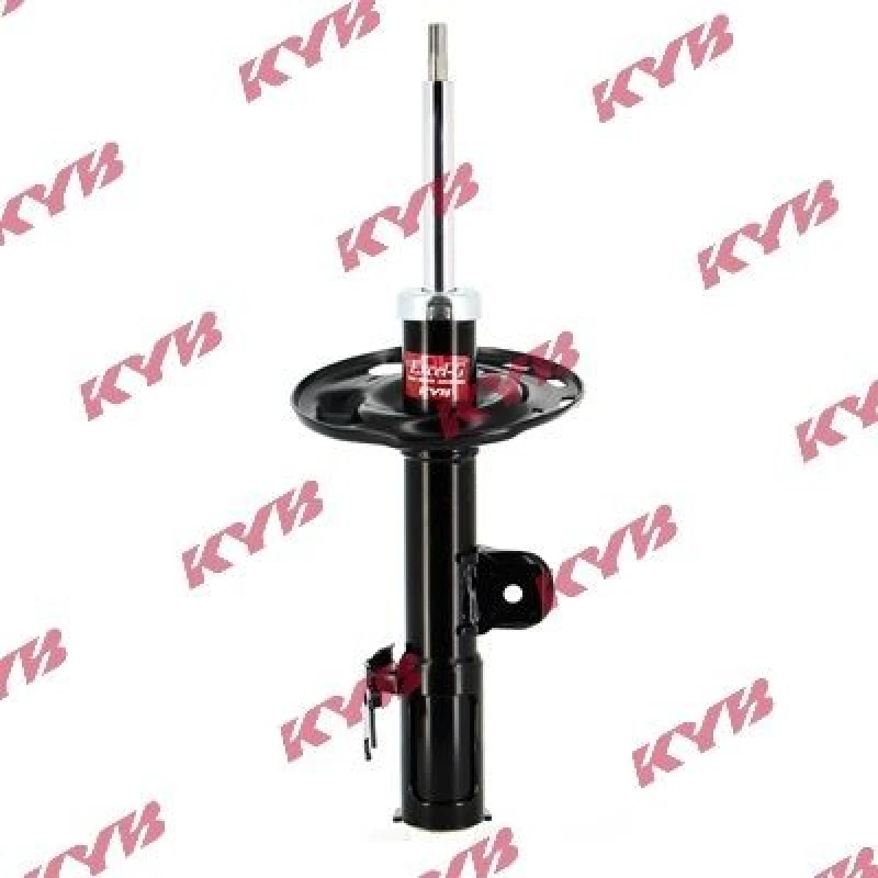 Image of KYB 3350001 Shock absorber Front Axle Left, Gas Pressure, Twin-Tube, Damper with Rebound Spring, Top pin Shock Absorber (854)