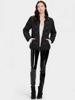 Image of UGG Selda Packable Quilted Jacket, Black, Size S, Women