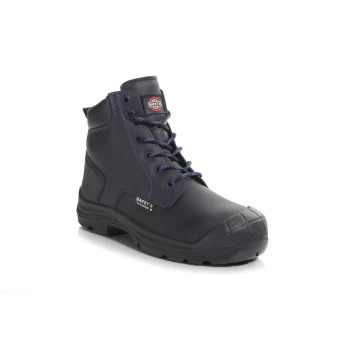 Image of PB252C Leo Black Derby Safety Boots - Size 9