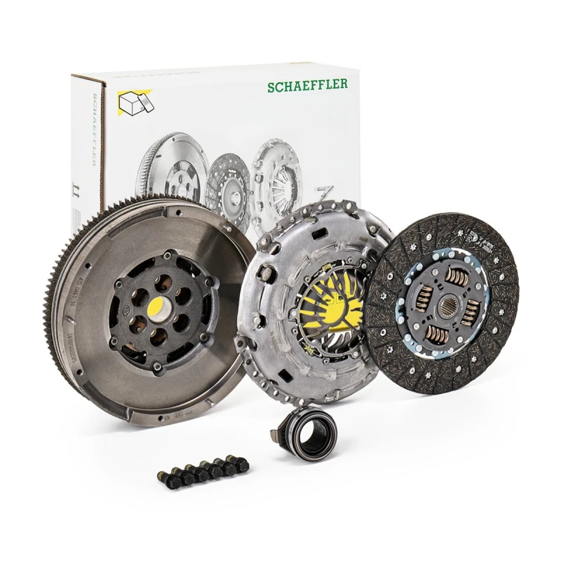 Image of LuK 600 0236 00 Clutch Dual-mass flywheel with friction control plate Clutch Kit (479)