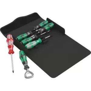 image of Wera Kraftform Plus 7 Piece Screwdriver and Bottle Opener Set