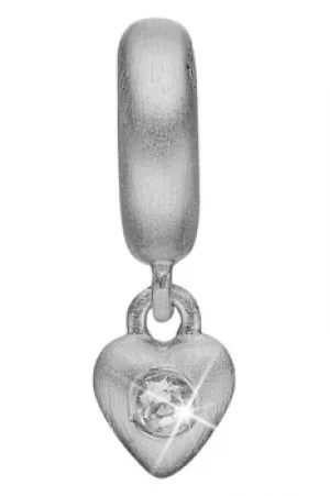 Image of Ladies Christina Sterling Silver Moving Love Bead Charm 623-S15