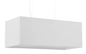 Image of Santa Bar Pendant Light White 3x E27