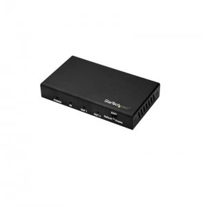 image of StarTech.com 2-Port HDMI Splitter with HDR