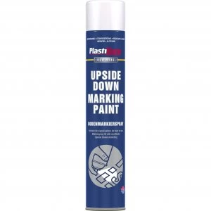 Plastikote Marking Aerosol Spray Paint White 750ml