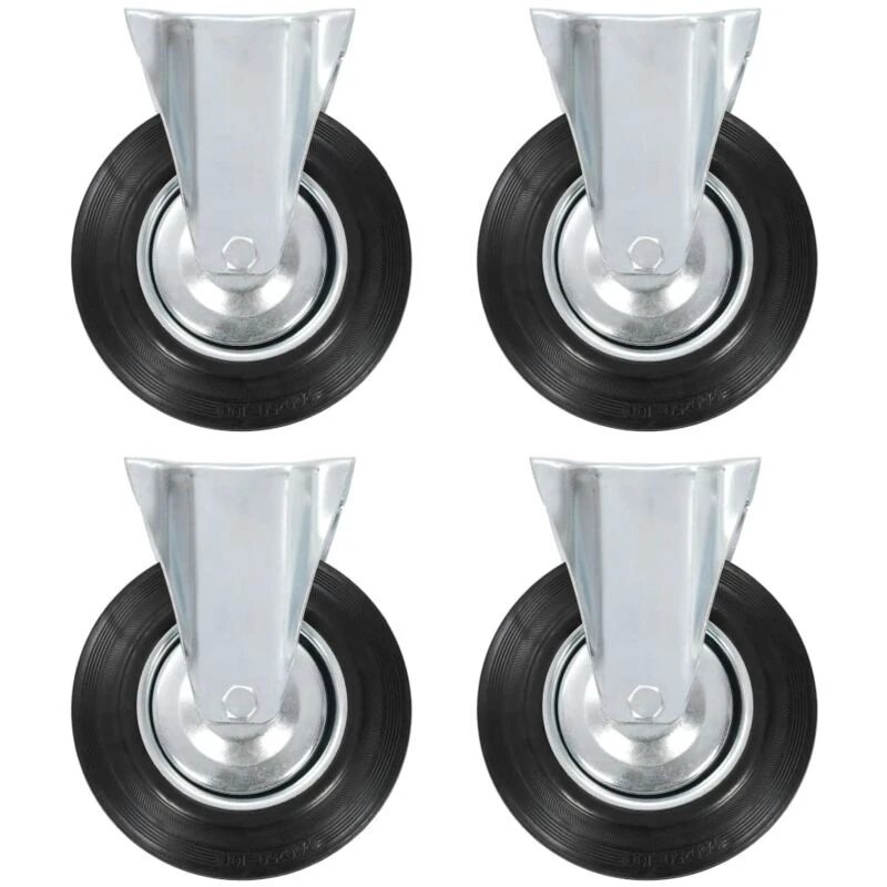 Image of VIDAXL 32 pcs Fixed Casters 200 mm Vidaxl 8719883717920