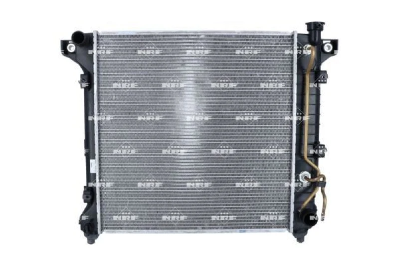 Image of NRF 56023 Engine radiator EASY FIT Brazed cooling fins, Aluminium, with mounting parts Aluminium Radiator,engine cooling (470)