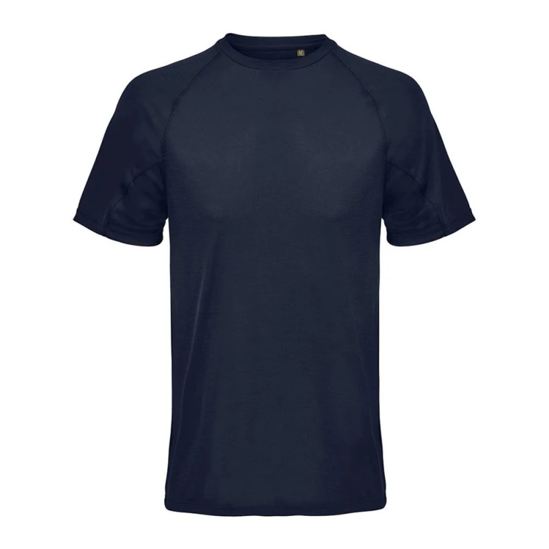 Image of SOL'S Mens Performance Ripstop T-Shirt in Navy Size: XS Navy Male XS