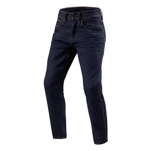 Image of REV'IT! Jeans Reed RF Dark Blue Used Motorcycle Jeans Size L34/W33
