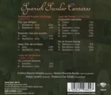 image of De Astorga/De Serqueira/De Torres: Spanish Secular Cantatas