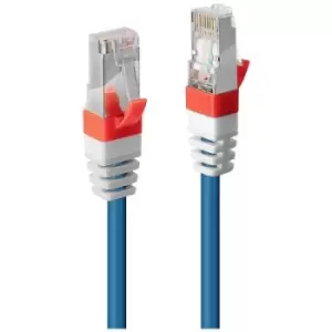 Image of LINDY 45372 RJ45 Network cable, patch cable 0.30 m Blue