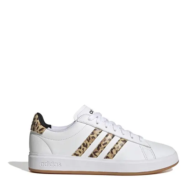 Image of adidas Girls Grand Court Sneakers Low Trainers 4 (36.7) Black 27461903240