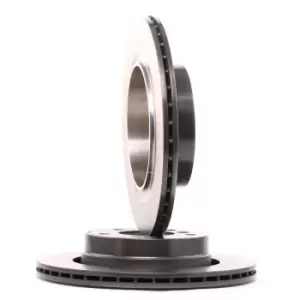 Image of PAIR PAINTED BREMBO BRAKE DISC 09.7702.11