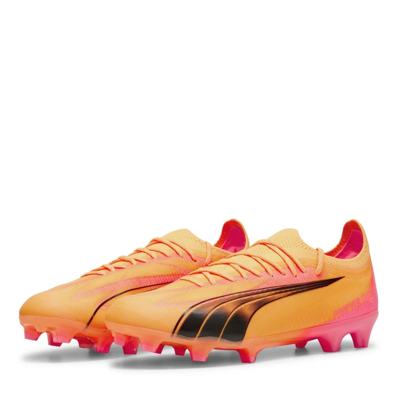 Image of Puma Ultra Ultimate Firm Ground Football Boots Mens Sun Stream male 6 (39)