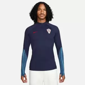 Image of Mens Nike Croatia Strike Dri-FIT Knit Soccer Drill Top