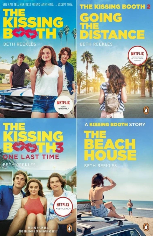 Image of Beth Reekles Kissing Booth 4 Books Collection Set (Going the Distance, One Last Time & More) Beth Reekles Books