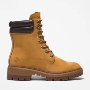 Image of Timberland Cortina Valley 6" Boot For Her In Yellow Light Brown, Size 3.5